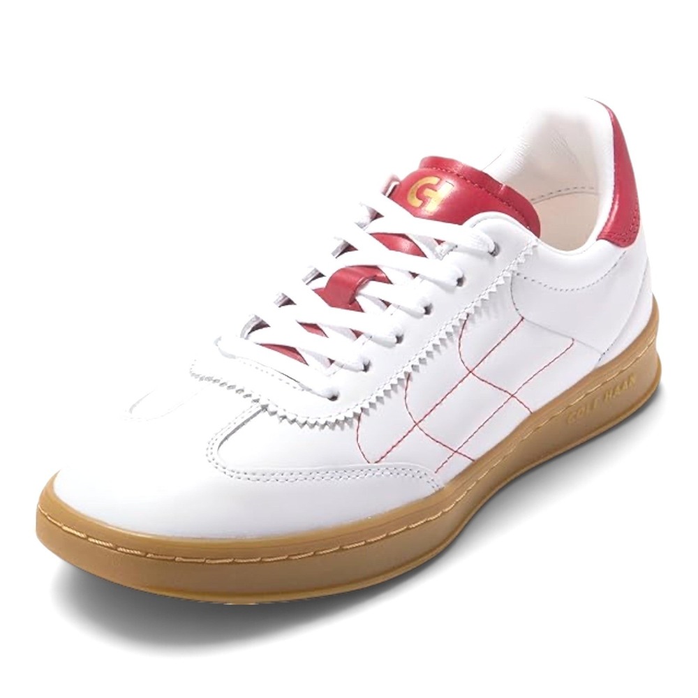 Cole Haan Women's Size 5.5 C Grandpro Breakaway Low Top Sneaker White/Rio W32590